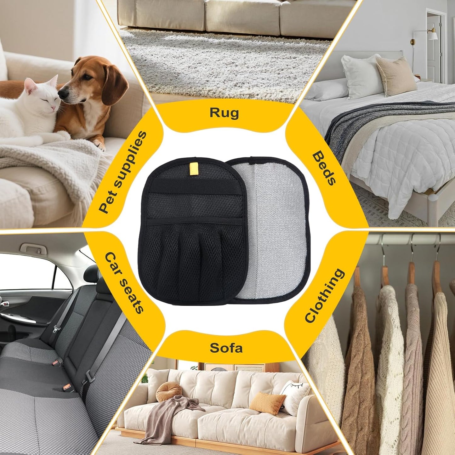 Pet Hair Remover Gloves™